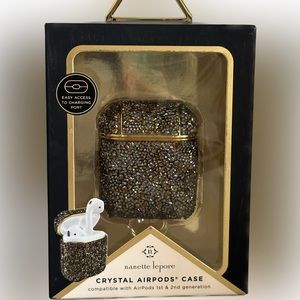 NIB Nanette Lenore Crystal AirPods Case